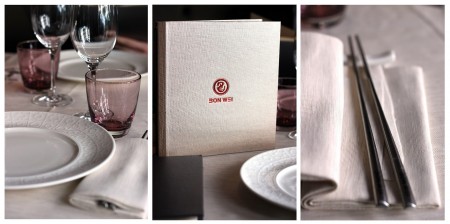 Mise en place ristorante cinese bon wei