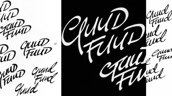 Bozzetti studio del logo Guud Fuud